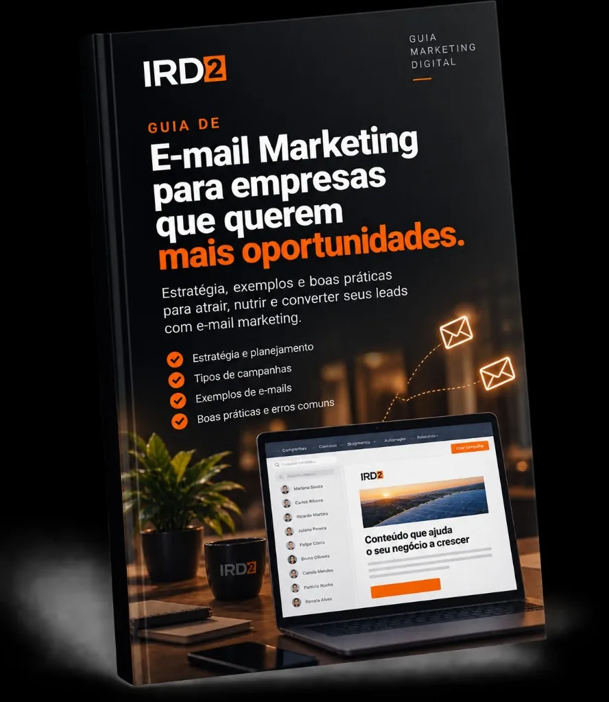 Capa do Guia de E-mail Marketing IRD2