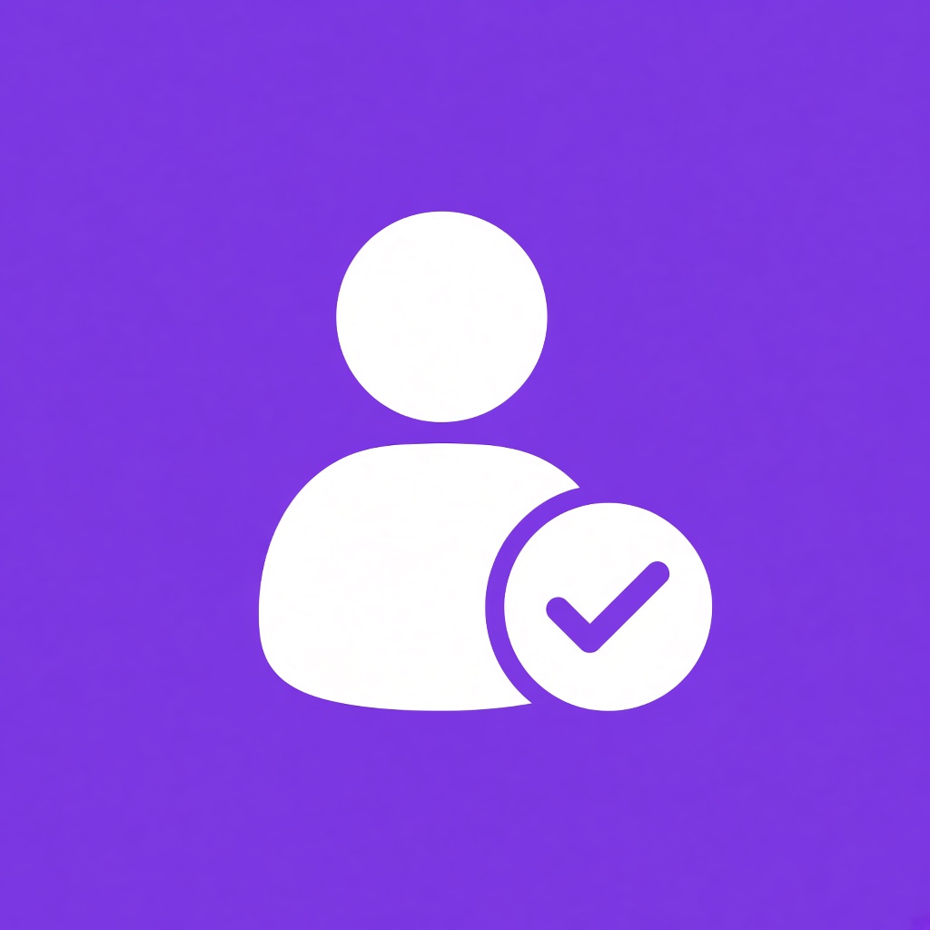 Ícone Qualificação: lead com check