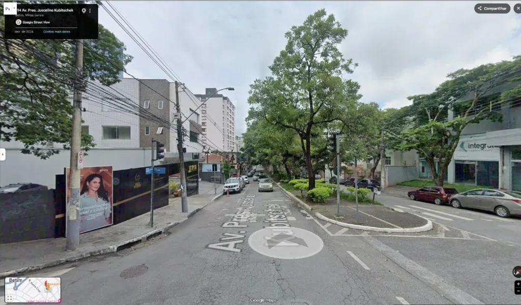 Fachada / vista. Av. JK, Betim