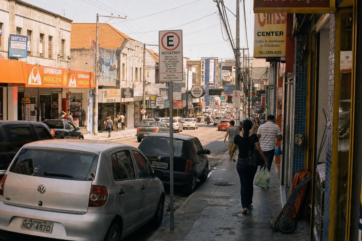 Fachada / vista. Centro de Contagem, Contagem