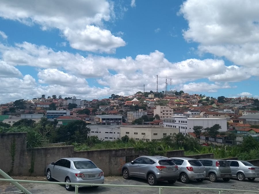 Fachada / vista. Estação Vilarinho, Ribeirão das Neves
