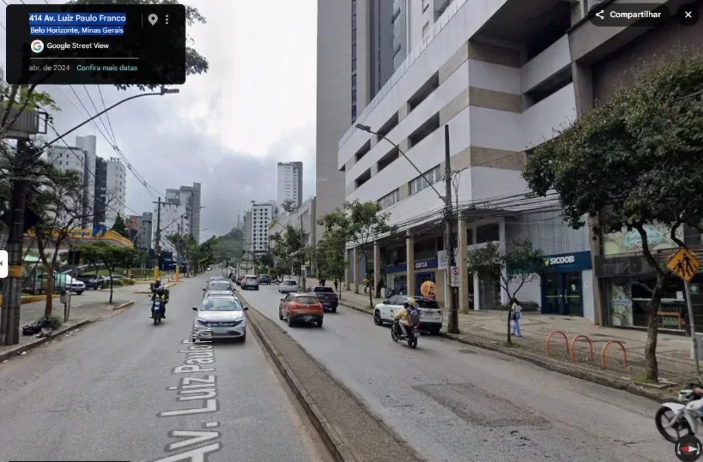 Fachada / vista. Av. Luiz Paulo Franco, Nova Lima