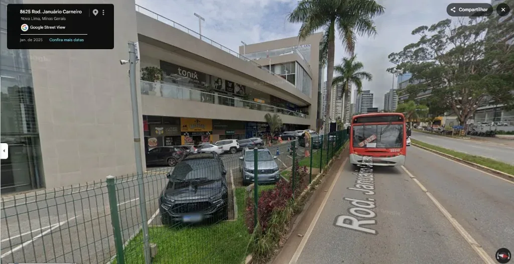Fachada / vista. Rod. Januário Carneiro, Nova Lima