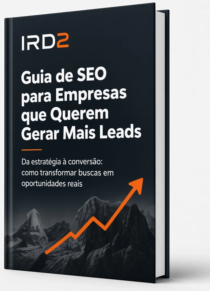 Capa do Guia de SEO para empresas que querem gerar mais leads